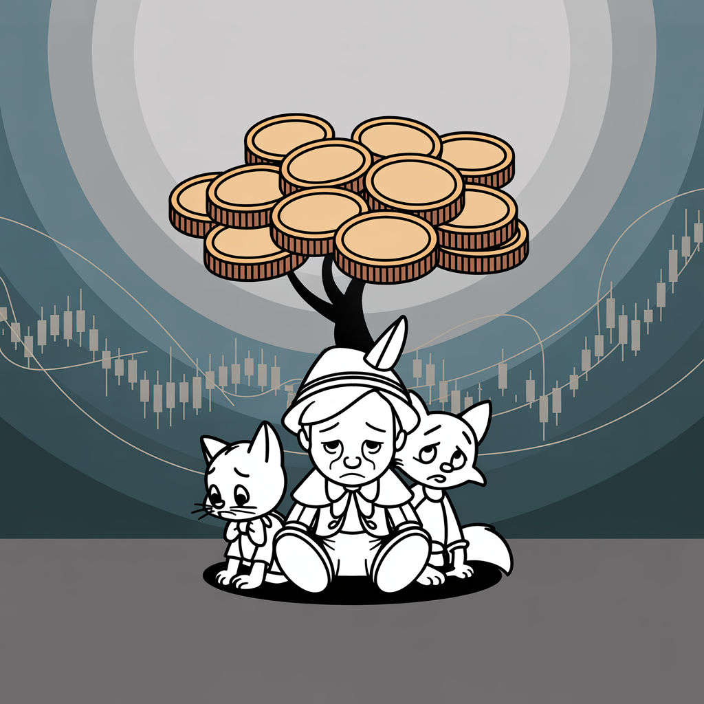 Quello del Gatto e della Volpe, non è il modo migliore di investire, non fare come Pinocchio